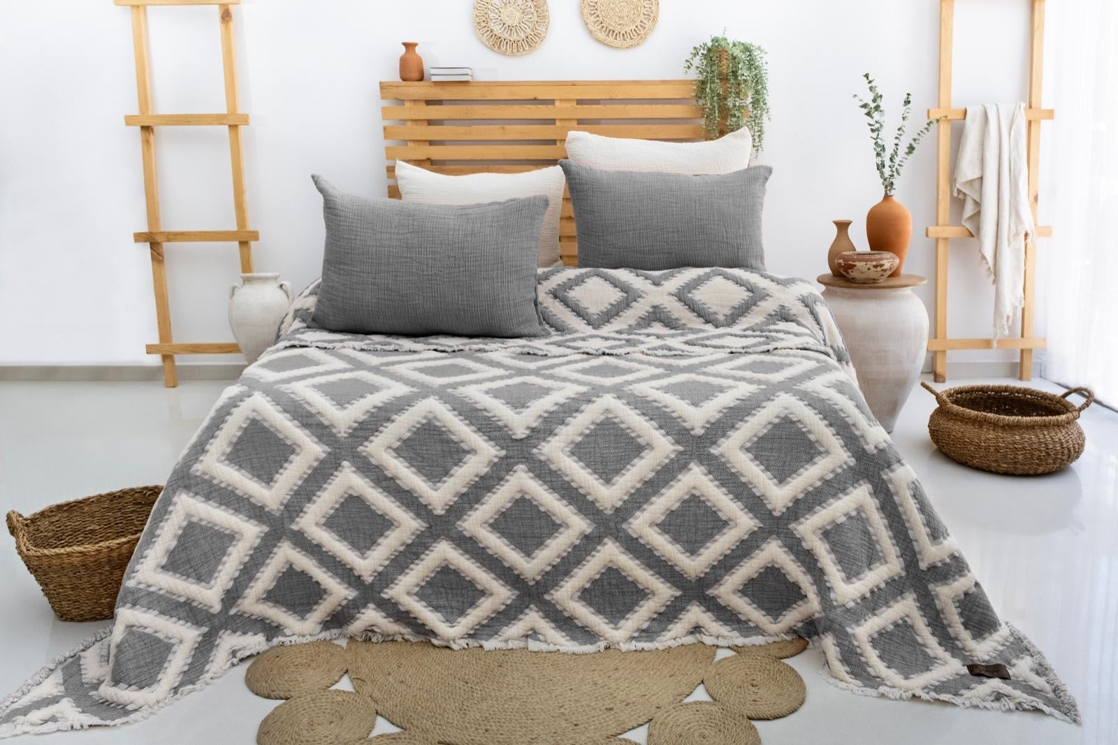 Organik Pamuk Yatak Örtüsü