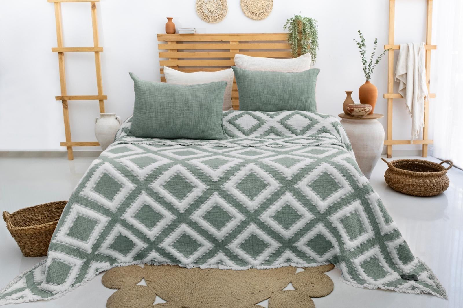 Organik Pamuk Yatak Örtüsü