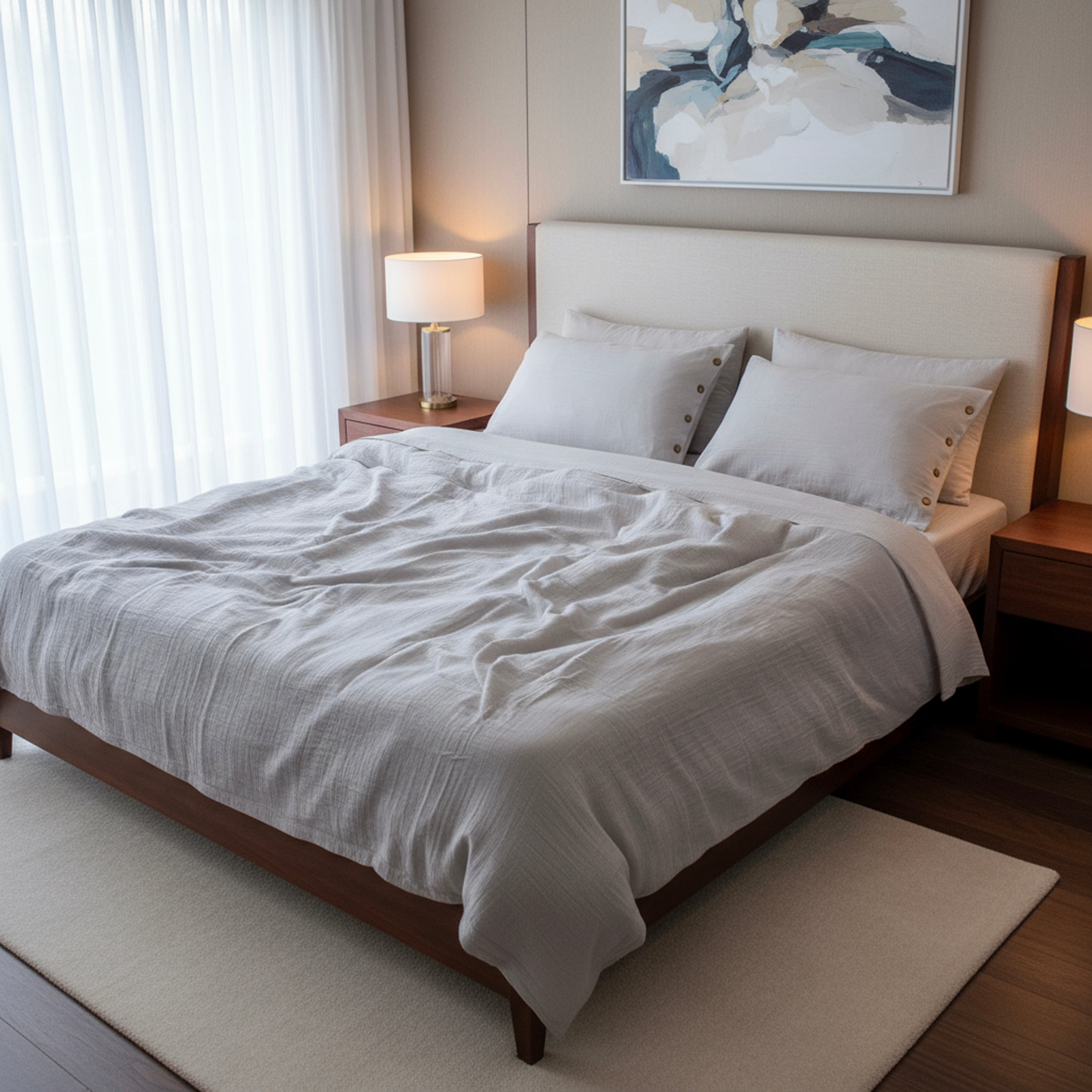 Nefaset Dağ Sisi Nevresim Takımı