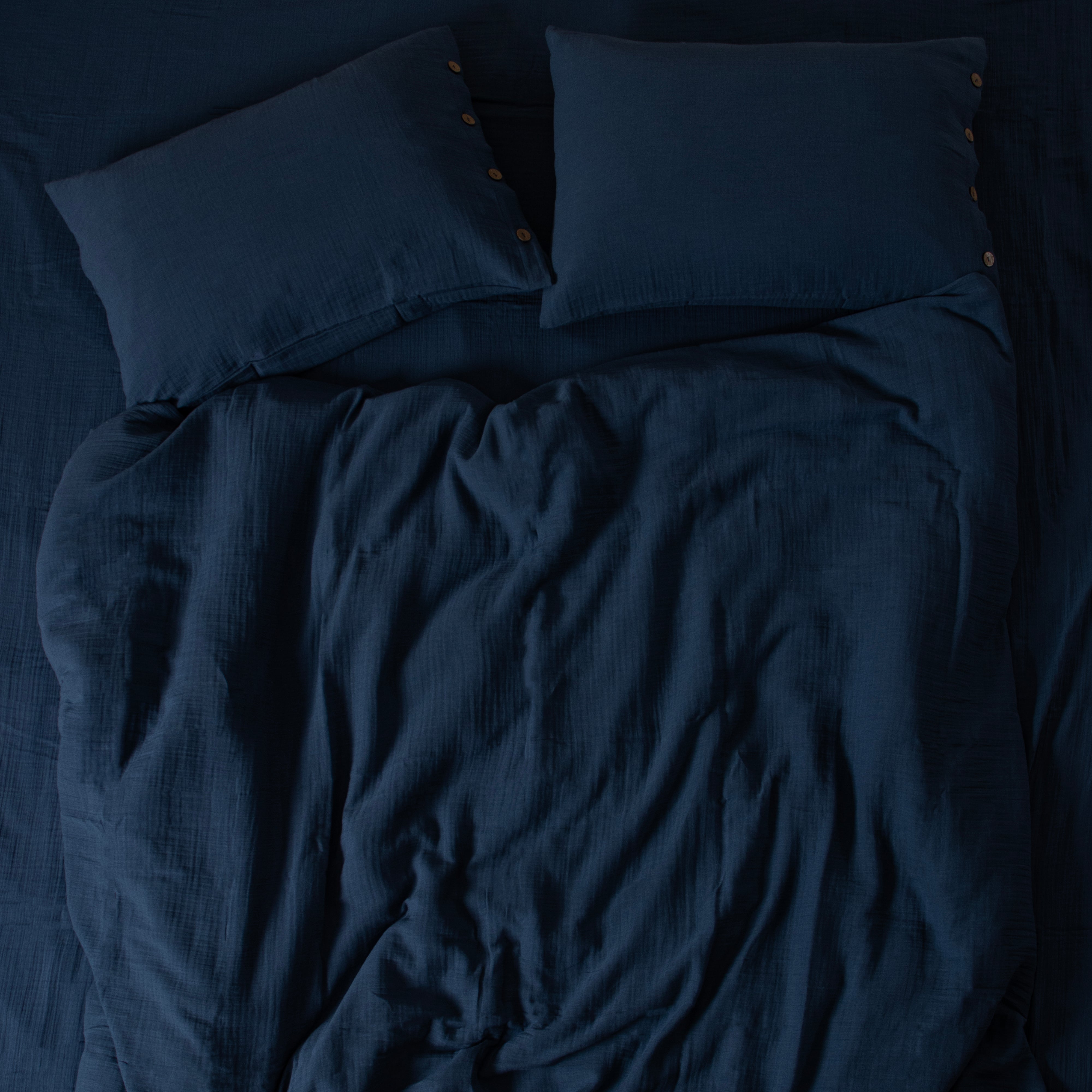 Nefaset Lacivert Nevresim Takımı