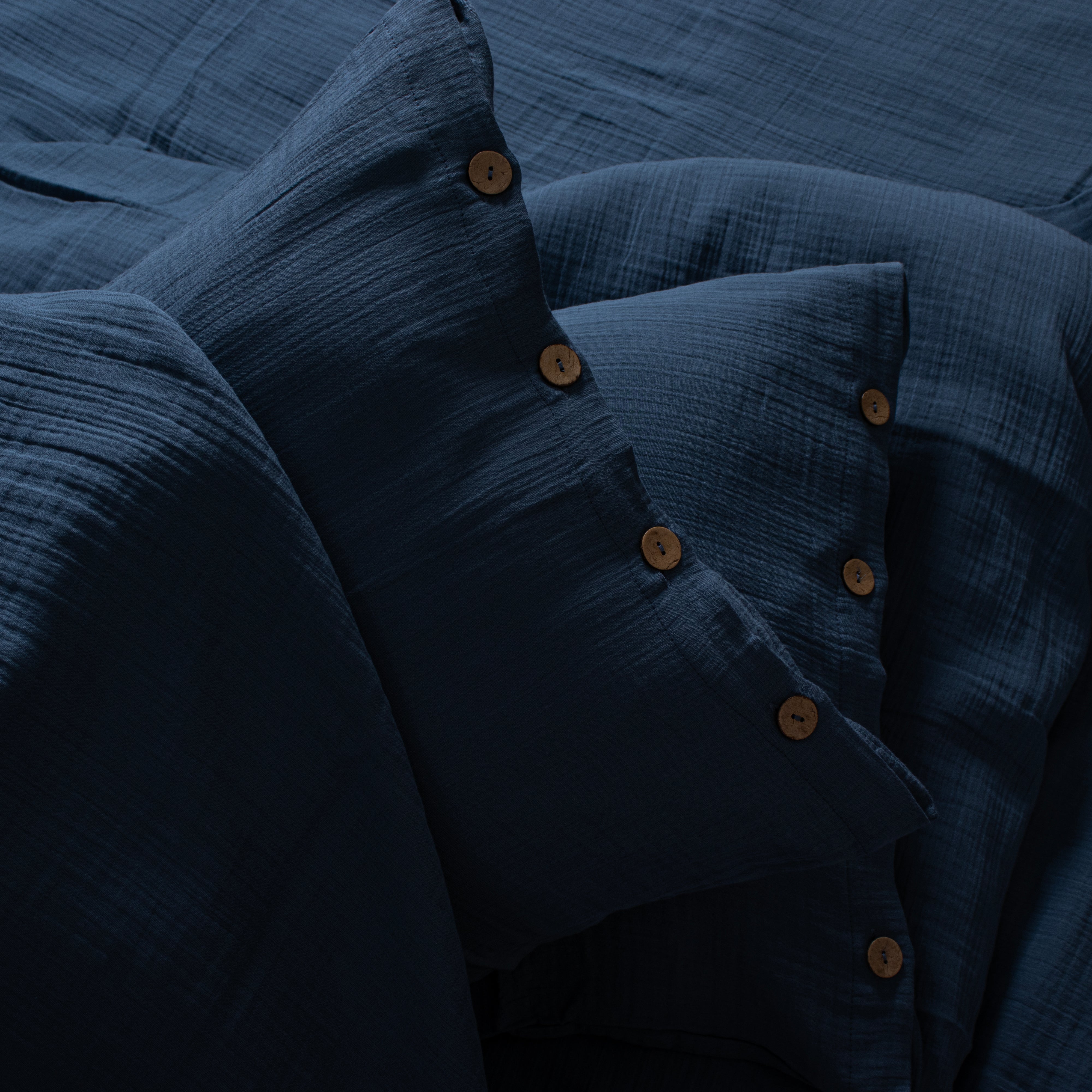 Nefaset Lacivert Nevresim Takımı