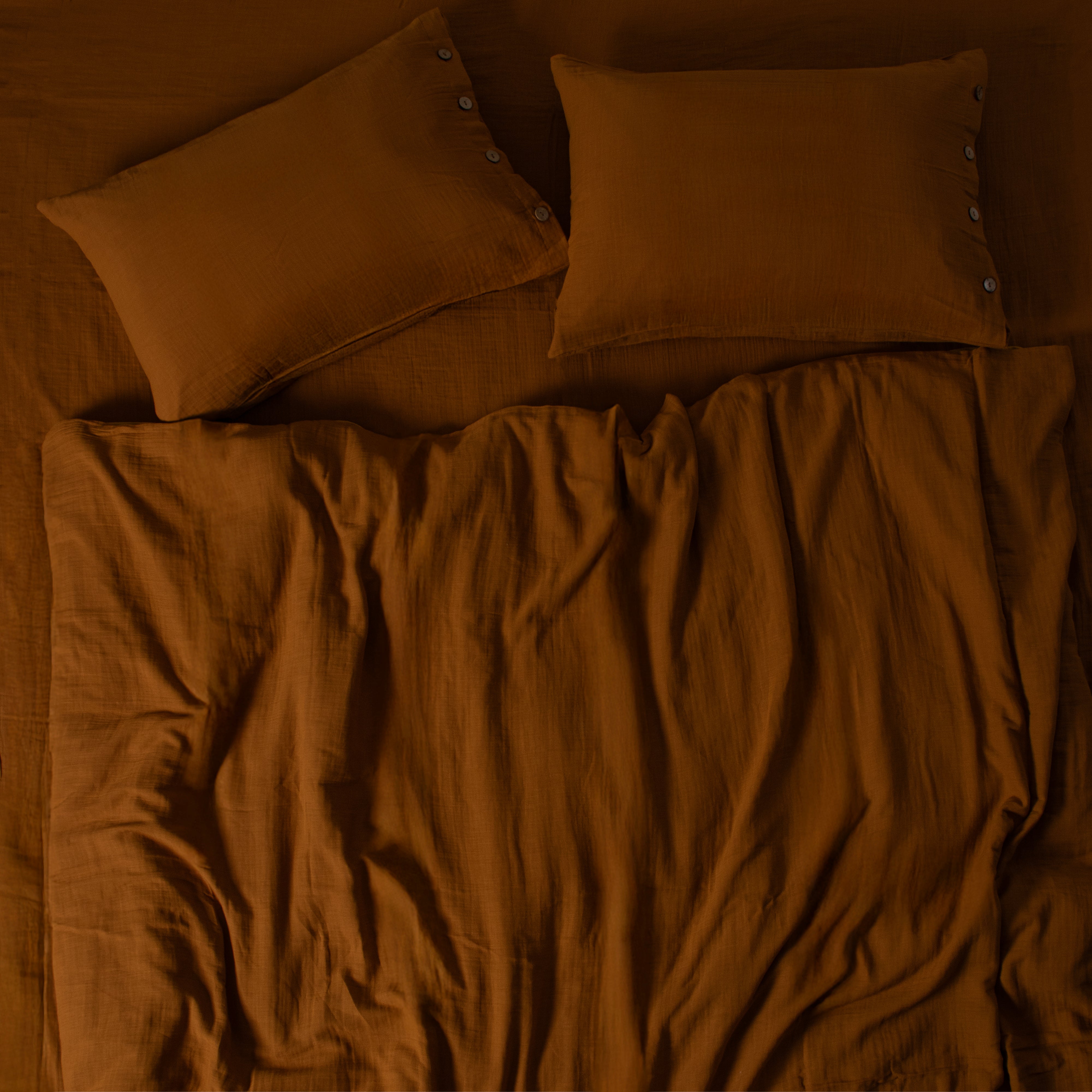 Nefaset Bronz Nevresim Takımı