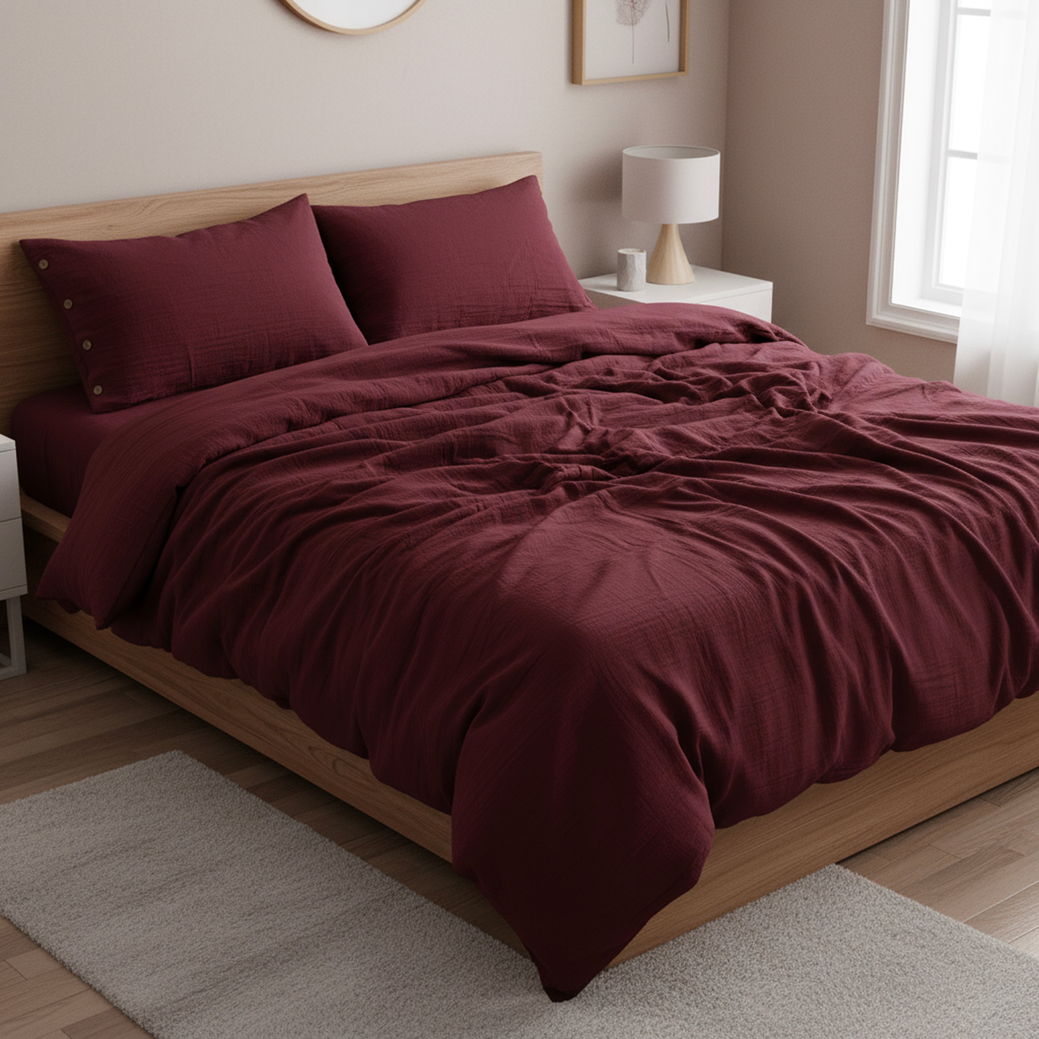 Nefaset Kırmızı  Nevresim Takımı