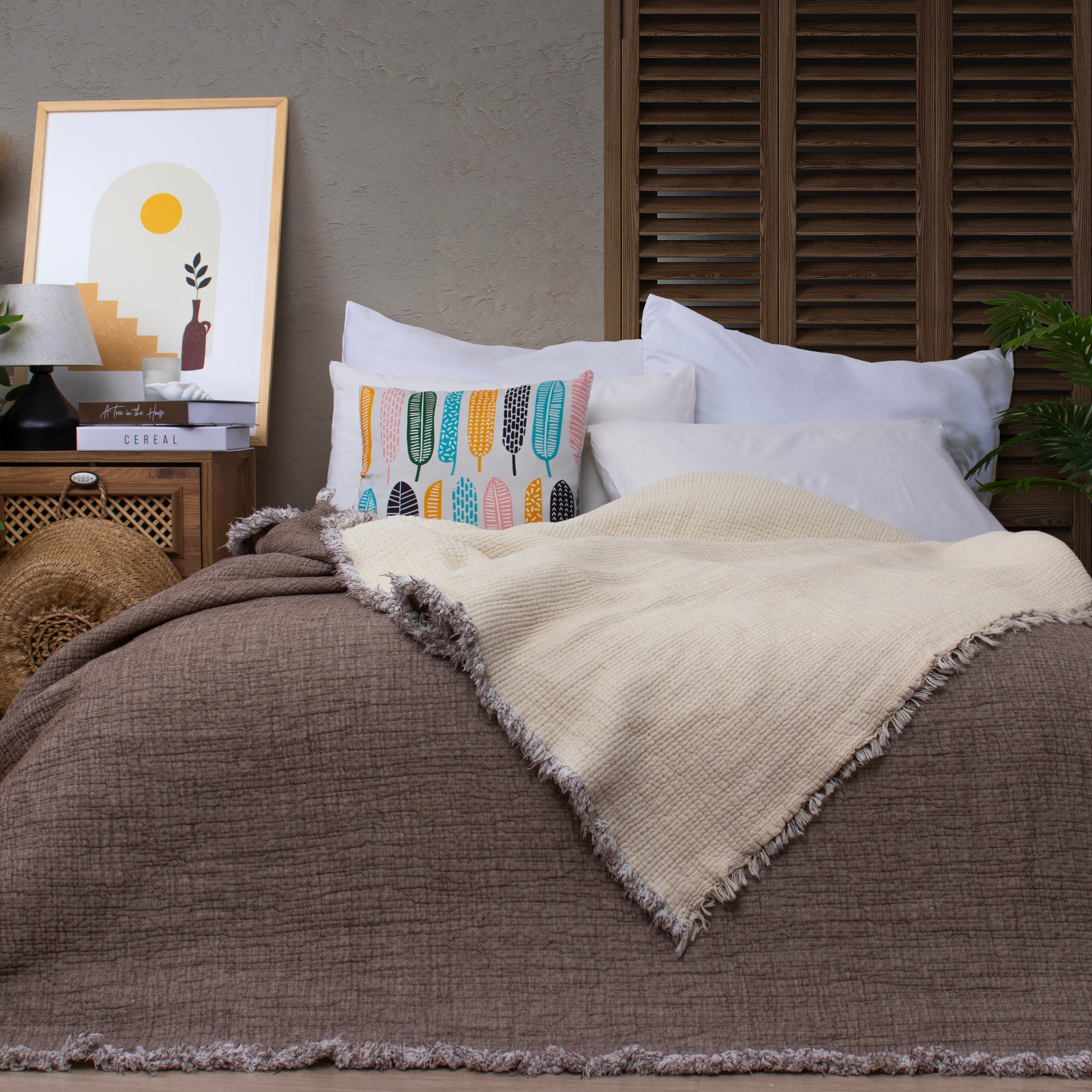 Tessora Müslin Yatak Örtüsü