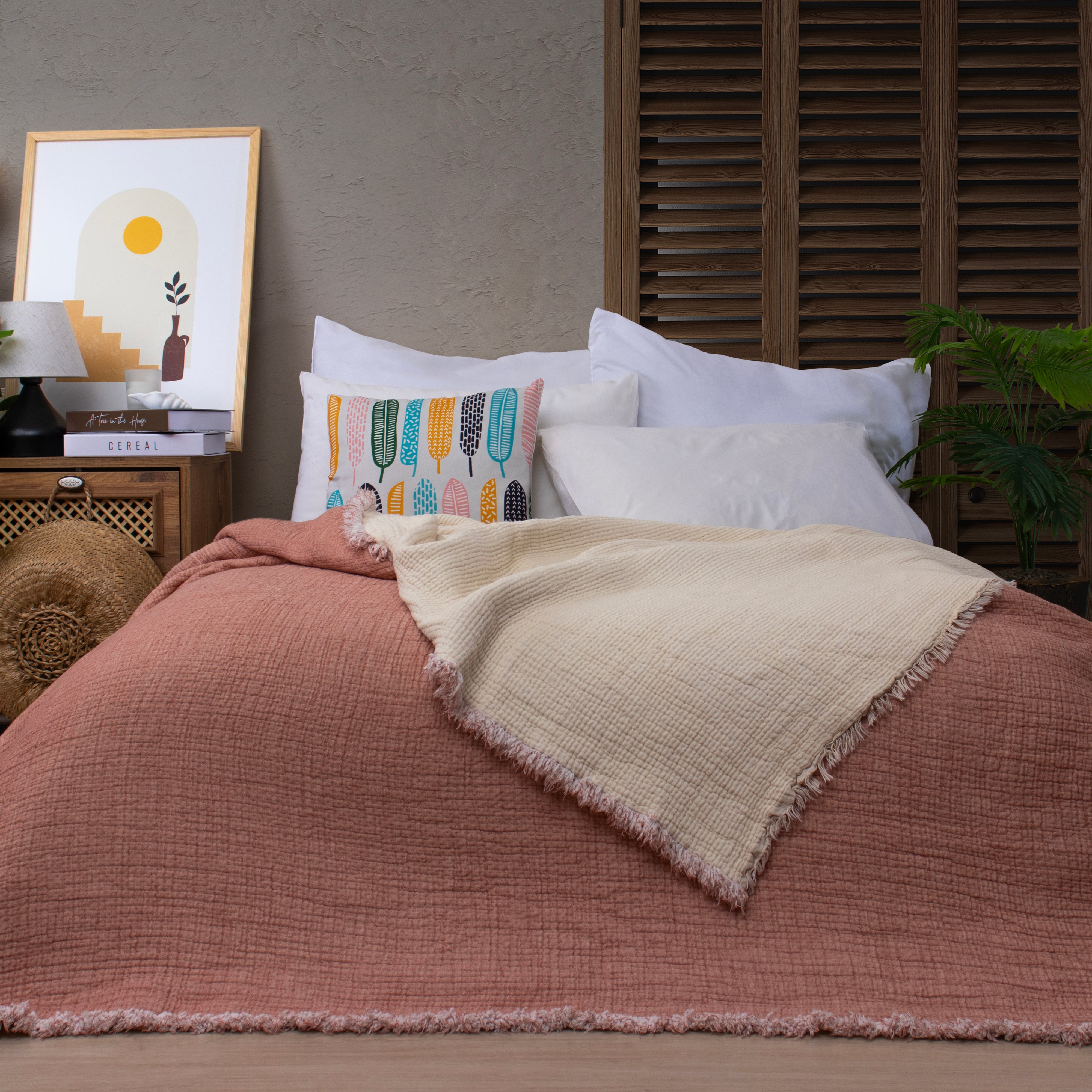 Tessora Müslin Yatak Örtüsü