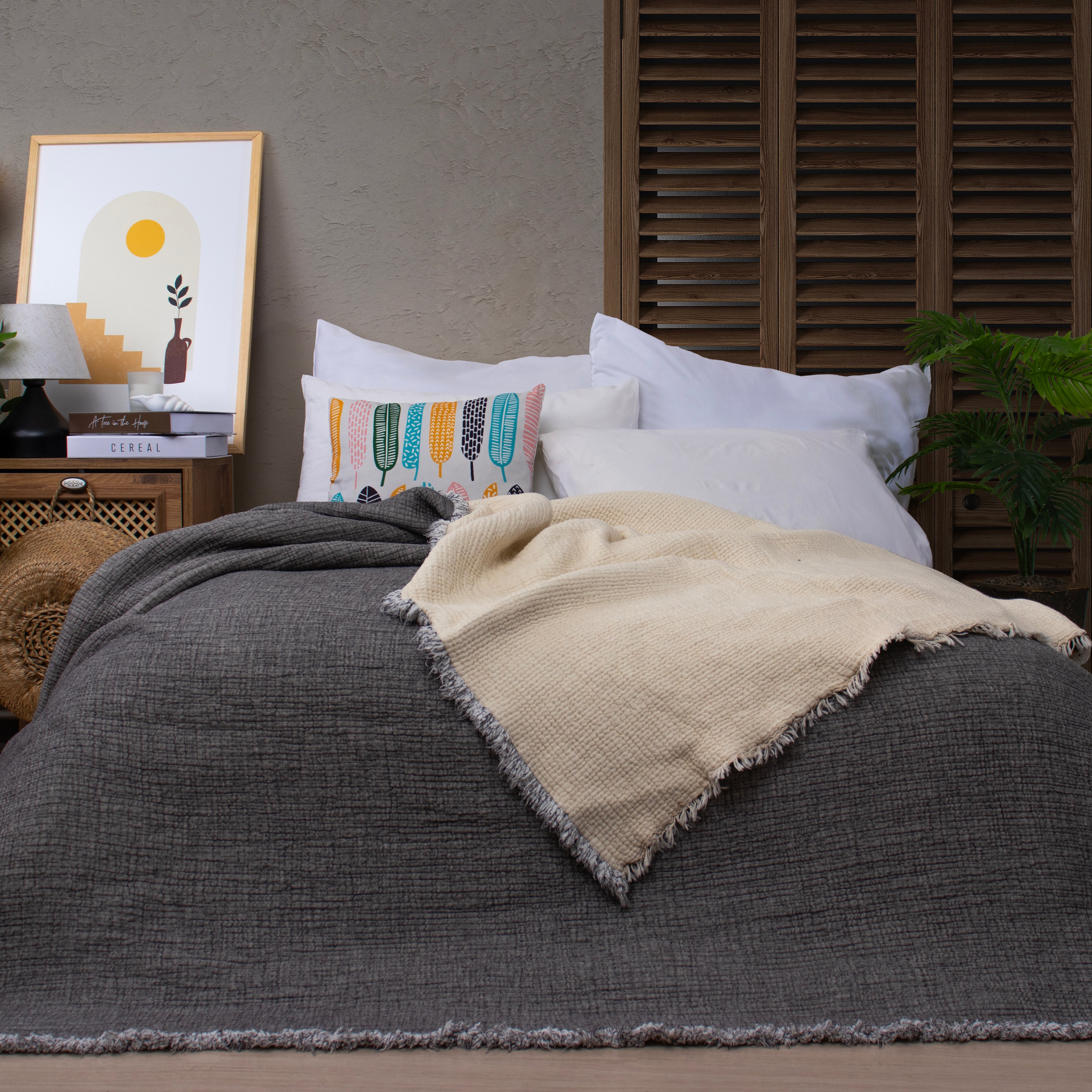 Tessora Müslin Yatak Örtüsü