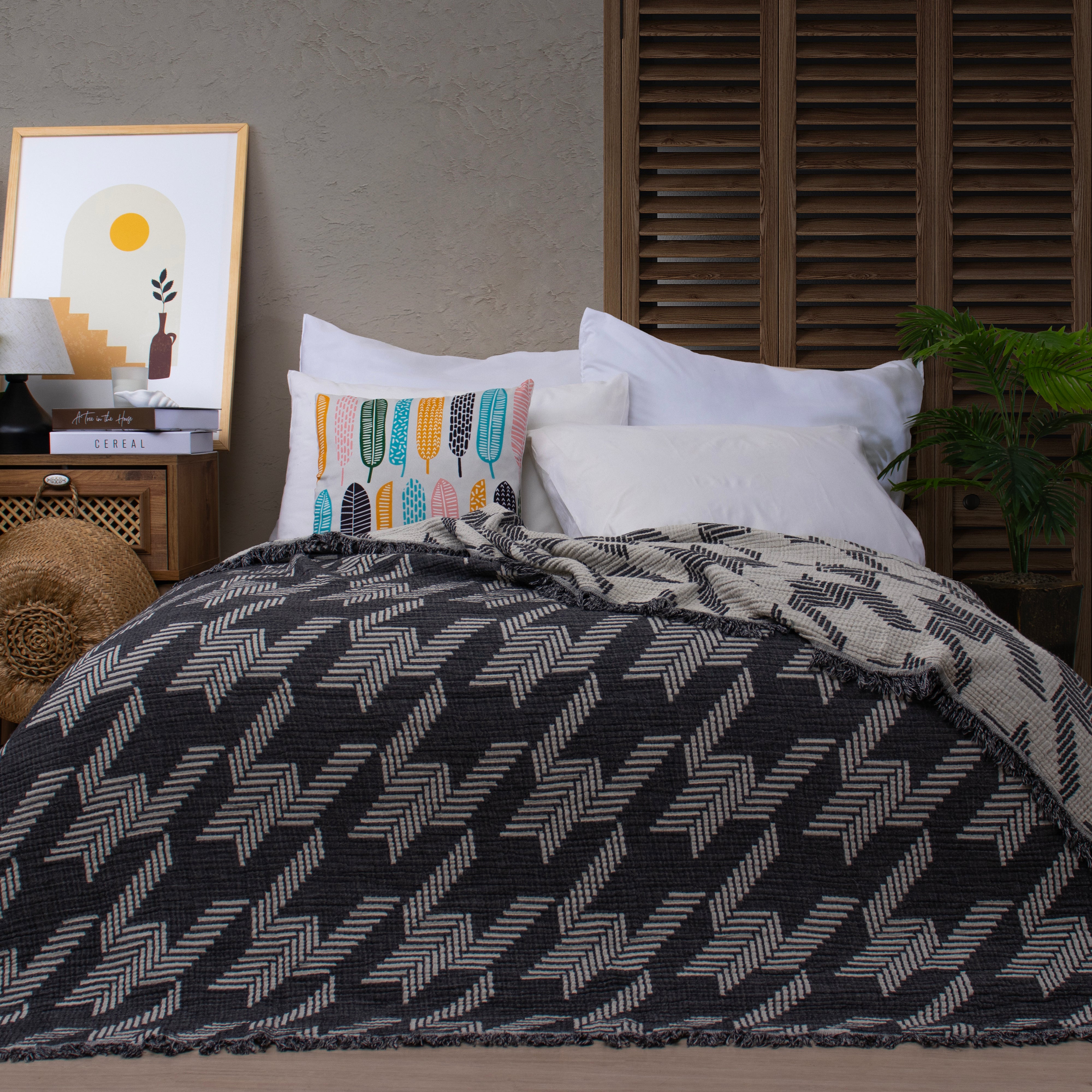 Vibrante Yatak Örtüsü