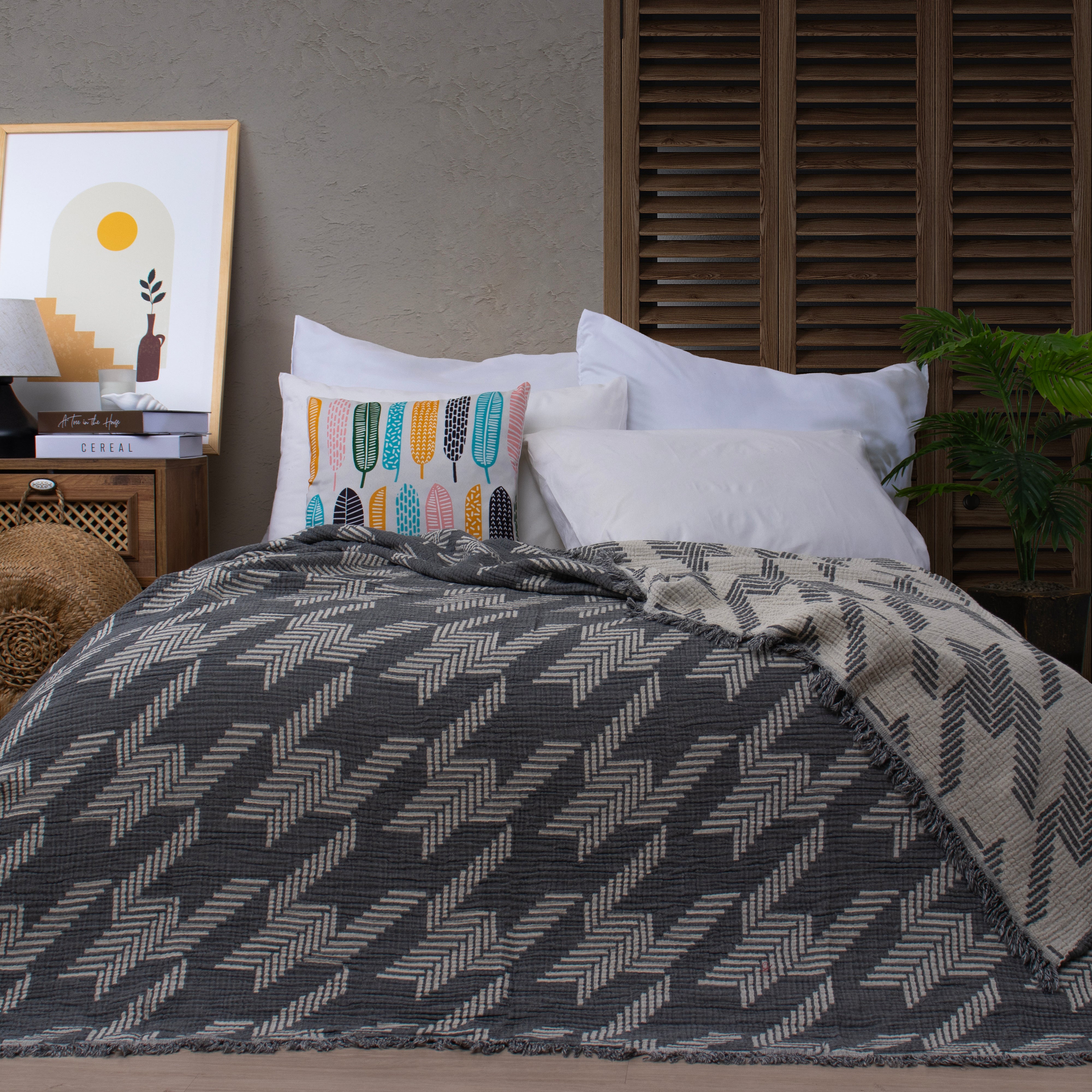 Vibrante Yatak Örtüsü