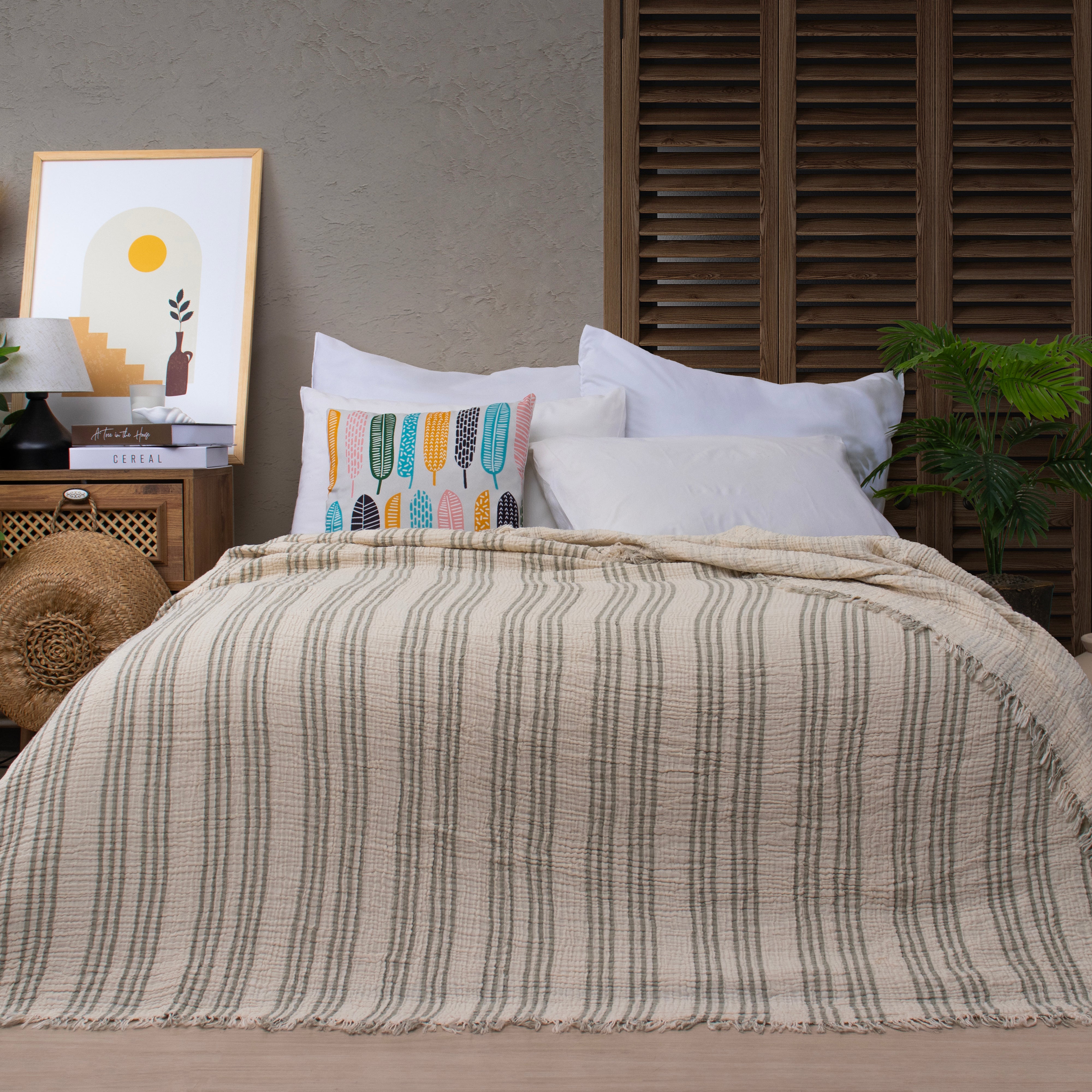 Setanova Müslin Yatak Örtüsü