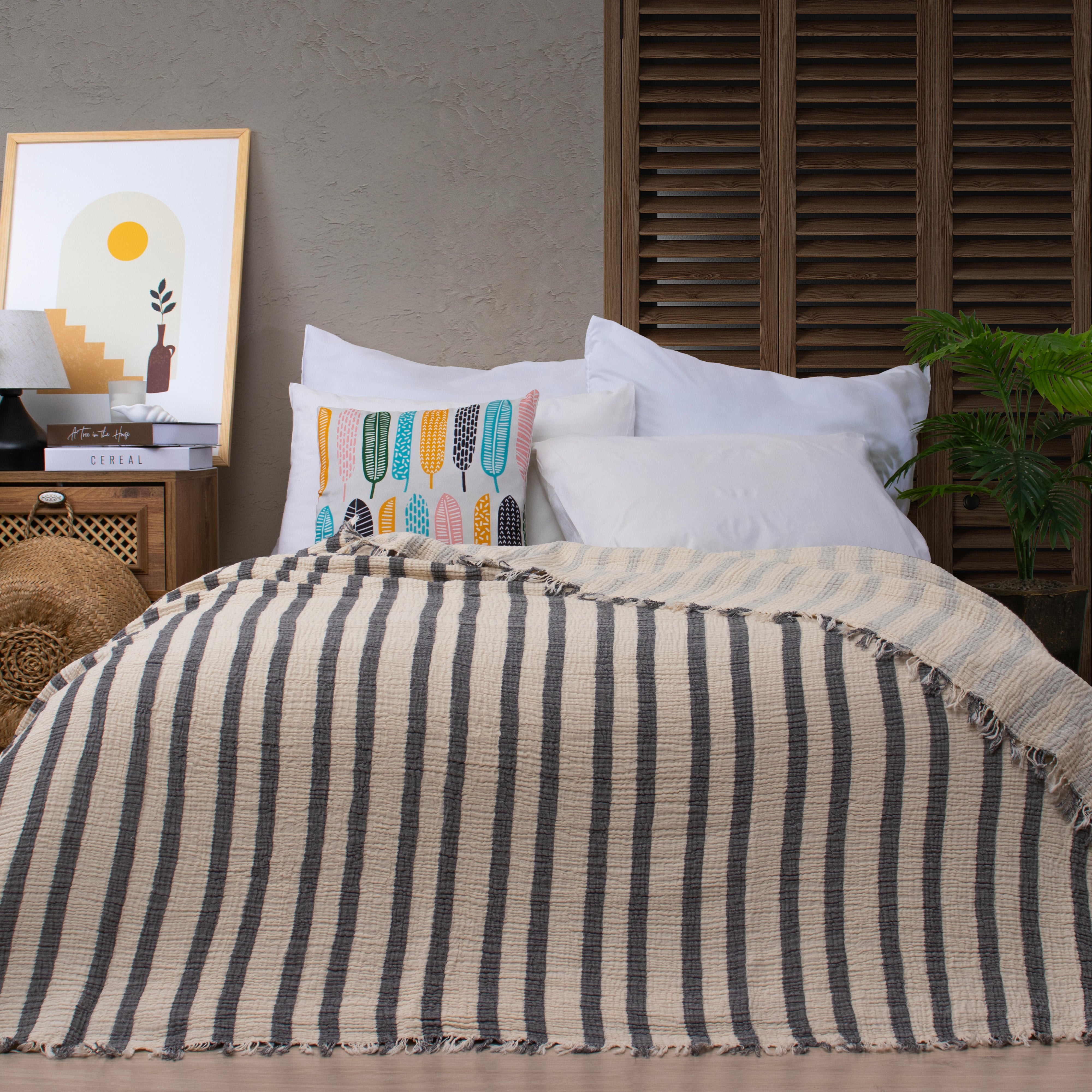 Setanova Müslin Yatak Örtüsü