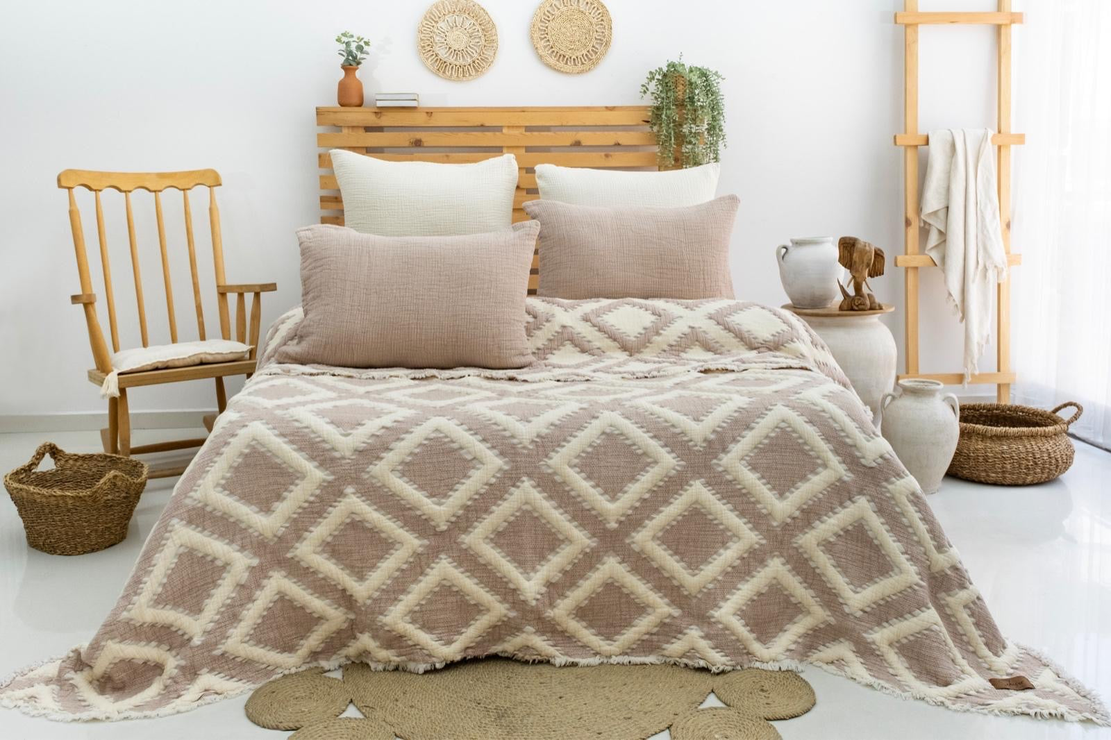 Organik Pamuk Yatak Örtüsü